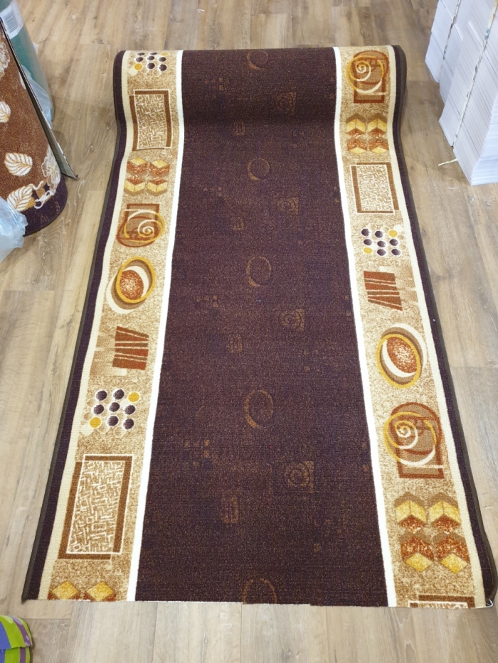 Buren barna futószőnyeg - 80 cm széles